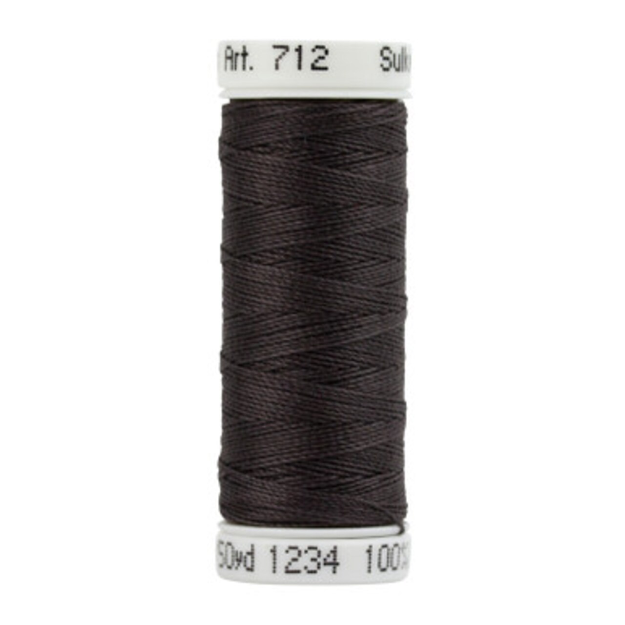 Sulky 12 Wt. Cotton Petites Thread - Almost Black - 50 yd. Spool